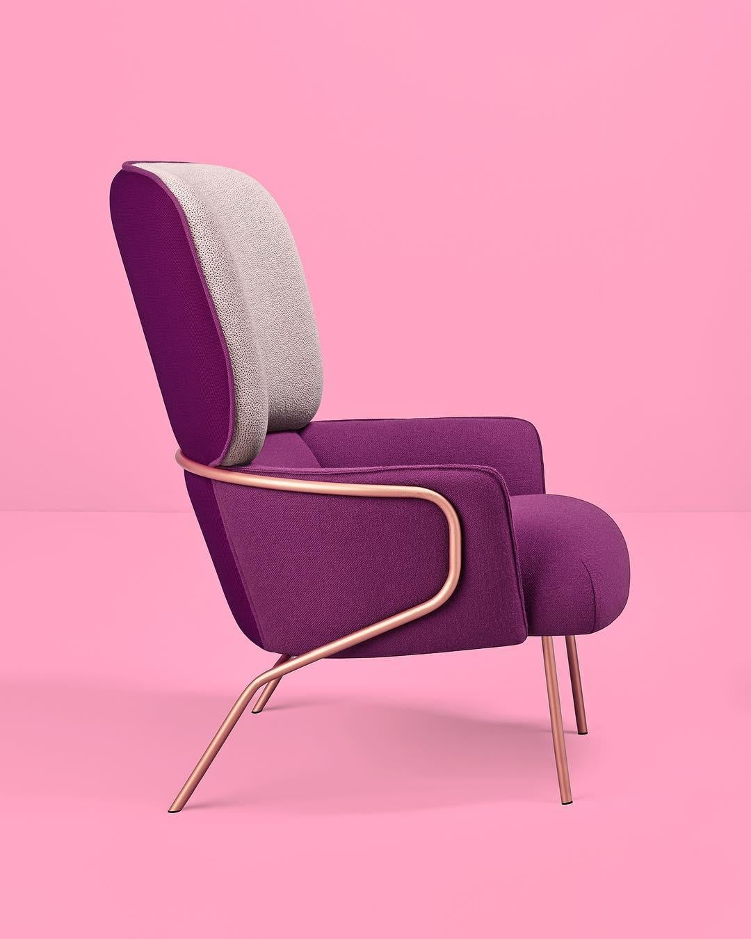 Contemporary Cotton Armchair by Pepe Albargues For Sale