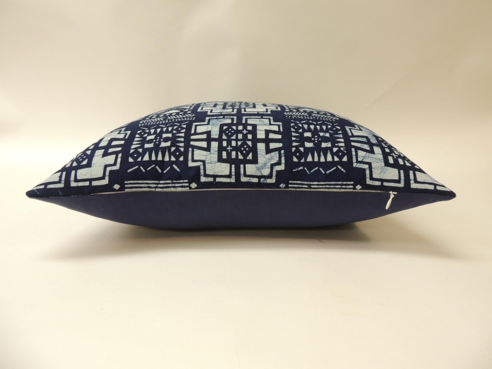 Tribal Single Cotton Blue and White 