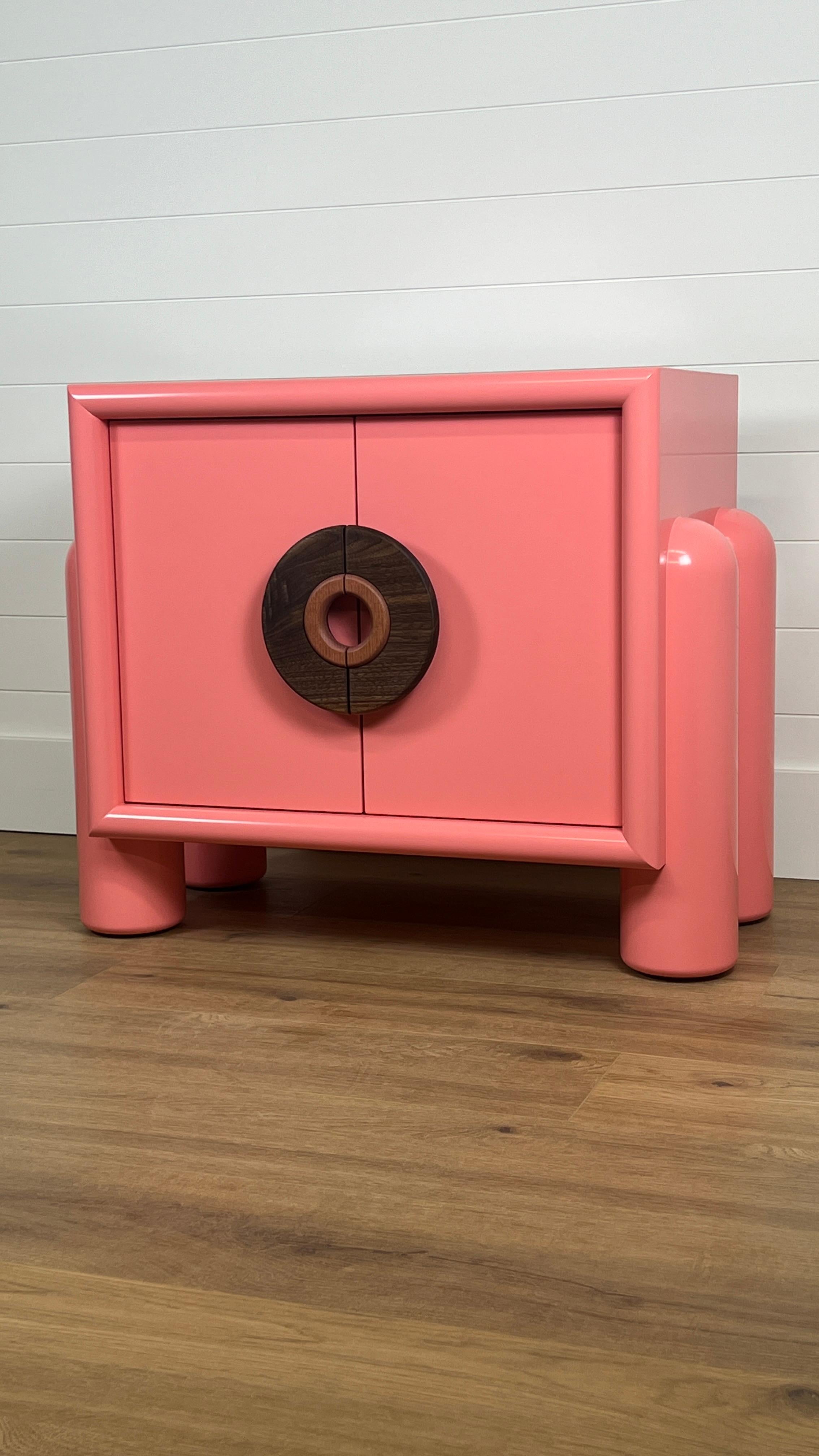Hand-Crafted Cotton Candy Dub series Nightstand  For Sale