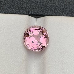 Cotton Candy Pink Natural Tourmaline Ring Loose Gemstone 3 Ct Round Cushion Cut