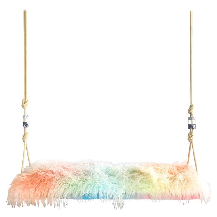 Cotton Candy Swing, Multi-Color, Made to Order For Sale at 1stDibs ...