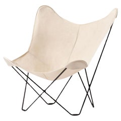 Cotton Canvas Mariposa Lounge Chair by Cuero Design