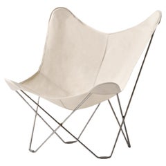 Cotton Canvas Mariposa Lounge Chair by Cuero Design