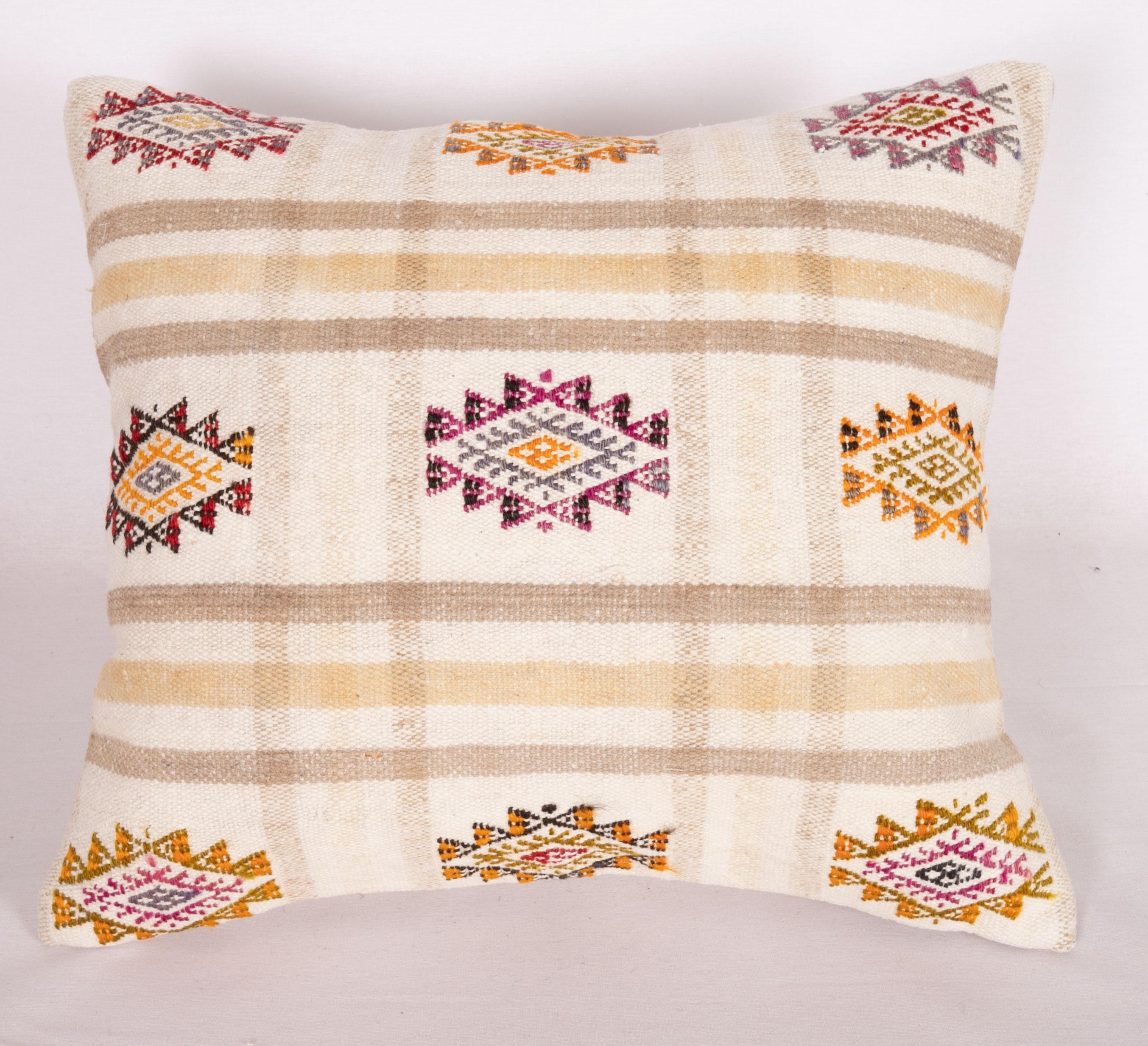 Turco Federe in cotone Cicim realizzate con un kilim anatolico Cicim, metà del XX secolo in vendita