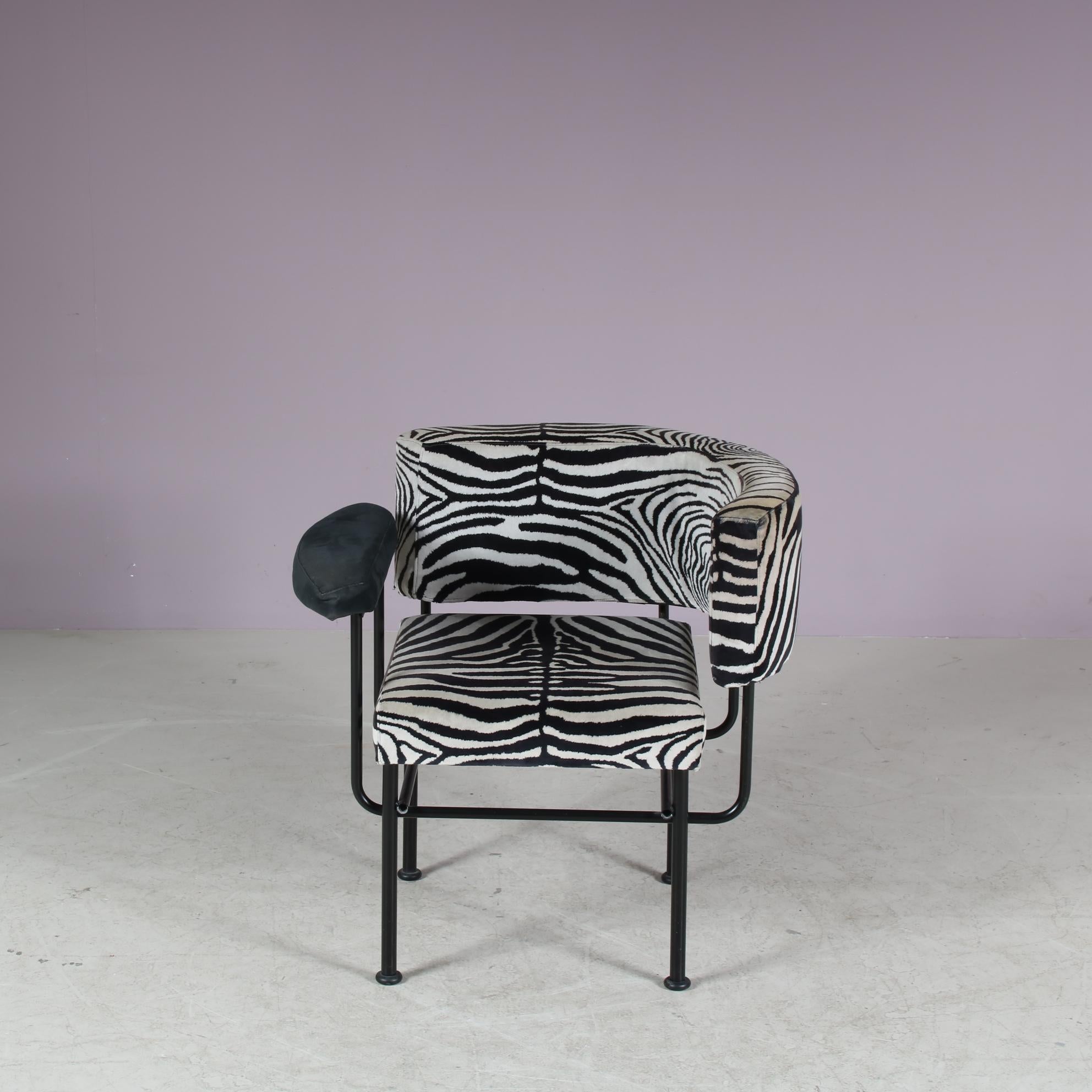 Mid-Century Modern “Cotton Club” Chair by Carlo Forcolini for Alias, Italy 1980 For Sale