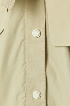 Cotton day dress with fabric belt THIERRY MUGLER ACTIV