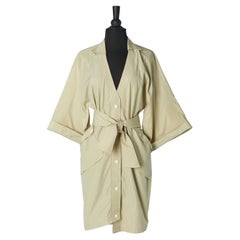 Robe de jour en coton avec ceinture en tissu THIERRY MUGLER ACTIV