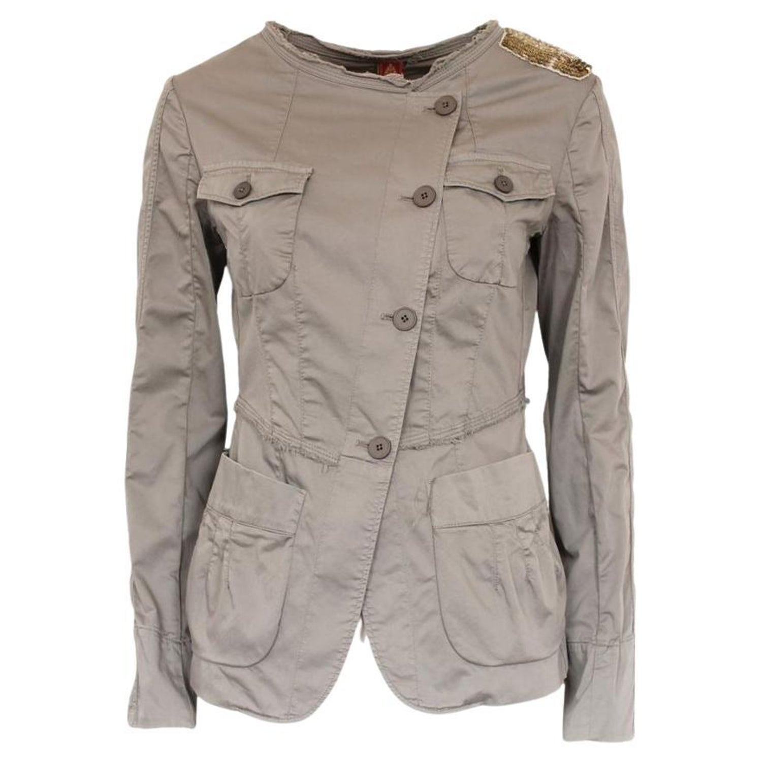 Dondup Cotton jacket size 40 For Sale at 1stDibs