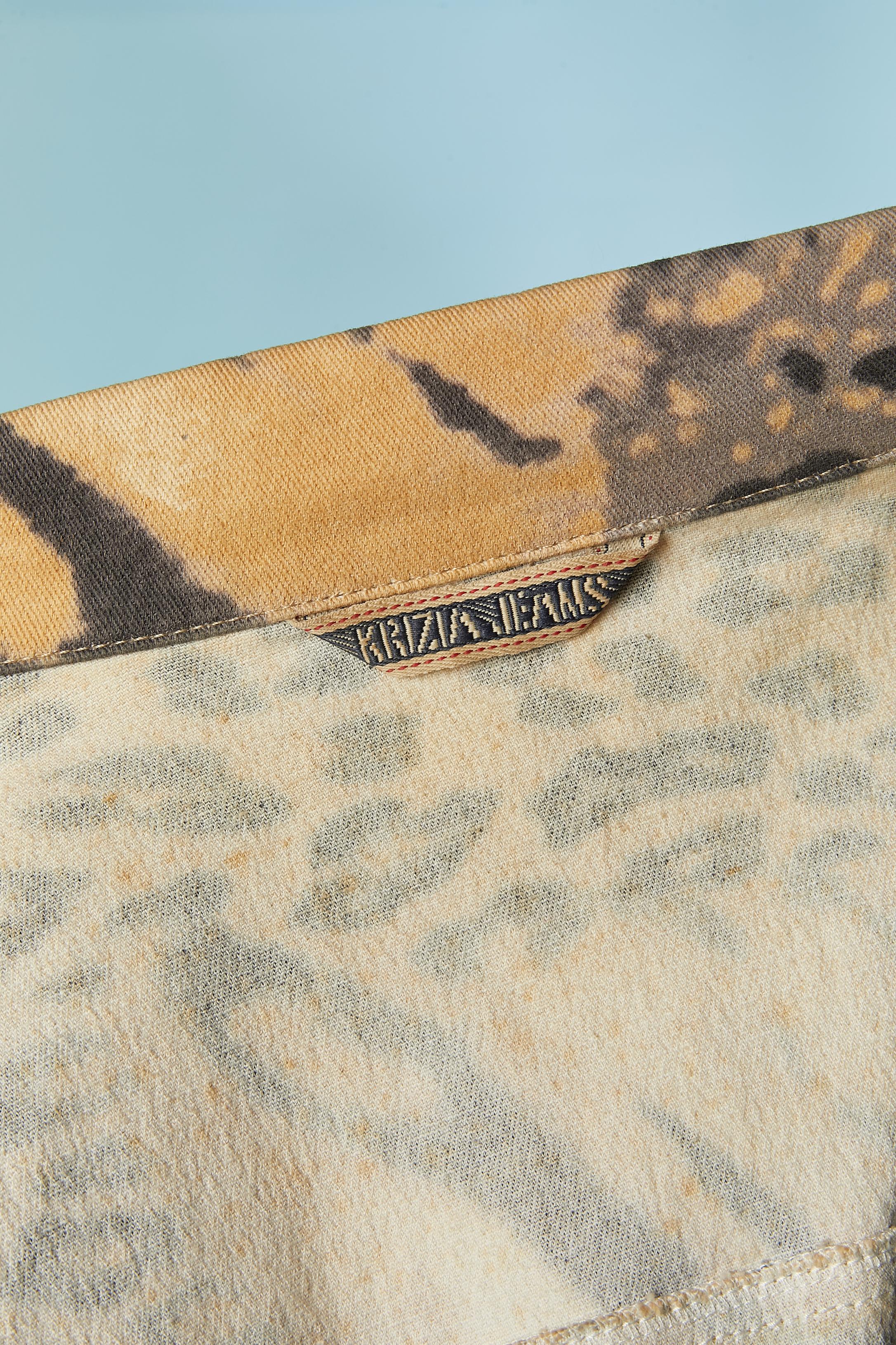 Baumwolljacke mit Tierprint KRIZIA JEANS im Angebot 2