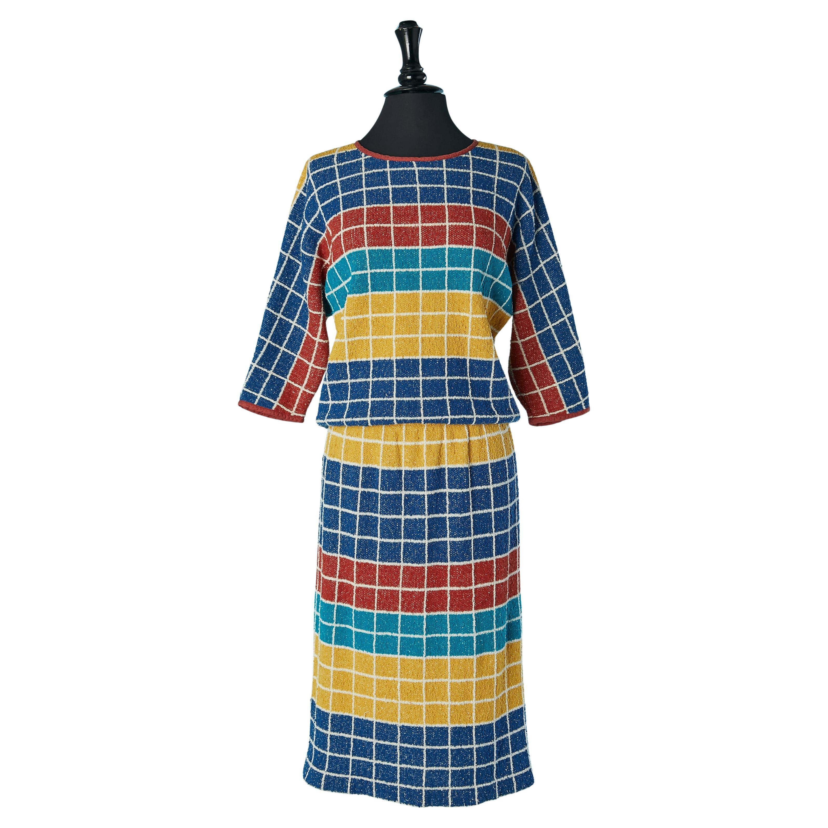 Maglione e gonna in maglia di cotone MISSONI per Neiman Marcus Circa anni '60