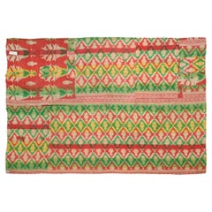 Cotton Patchwork French Plaid