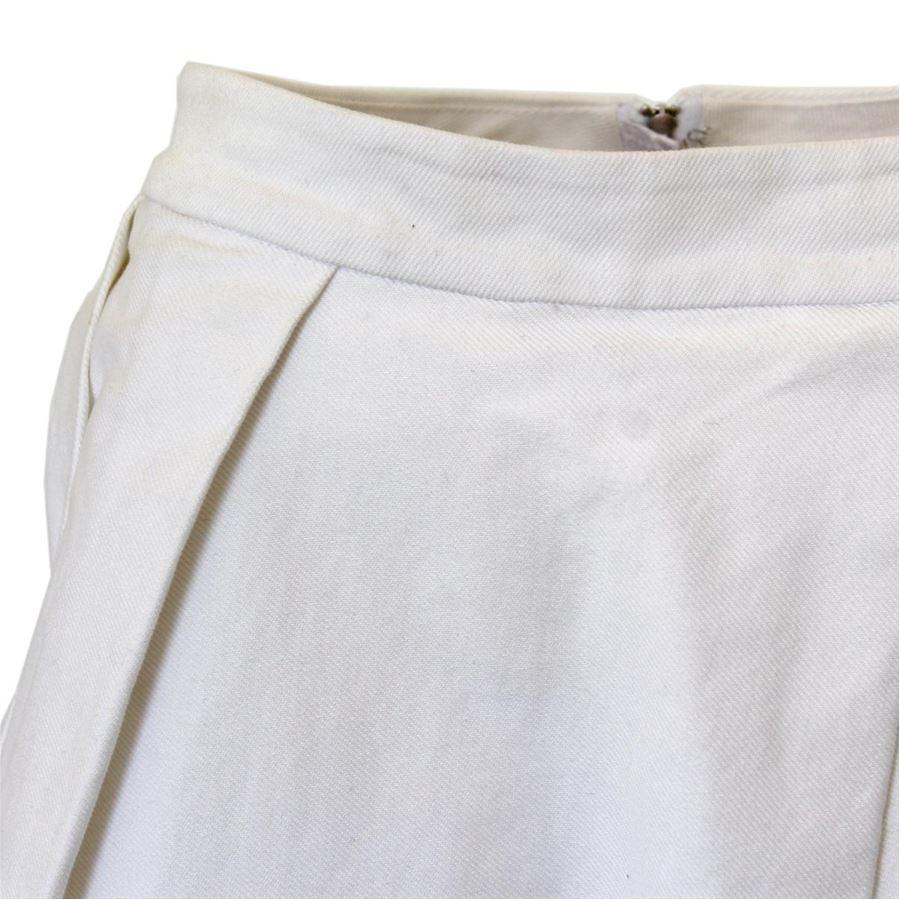 Gray Acne Studios Cotton skirt size 42 For Sale
