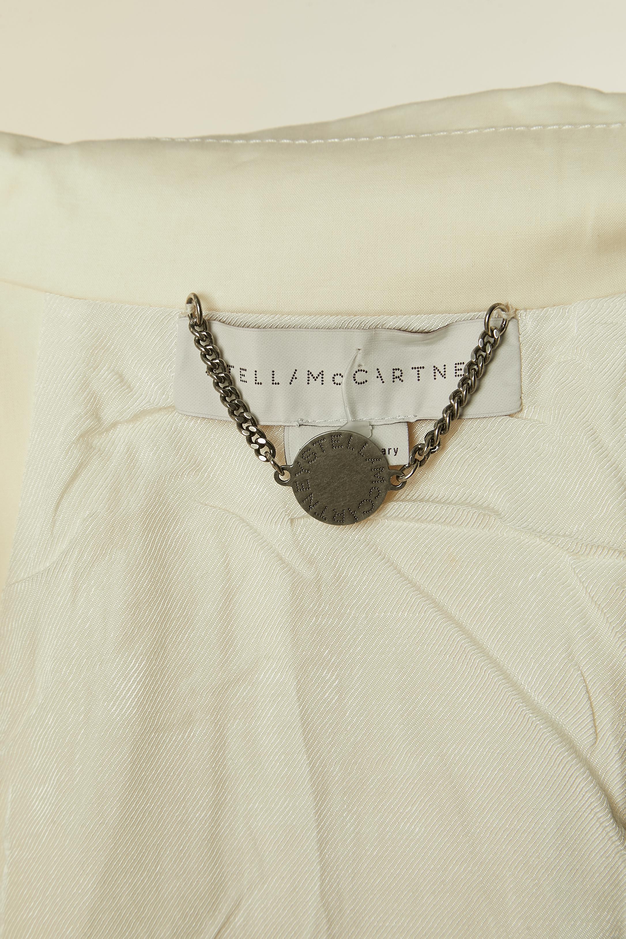 Gabardina sin mangas de algodón con cinturón STELLA Mc CARTNEY en venta 5