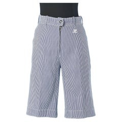 Cotton stripe bermuda COURREGES