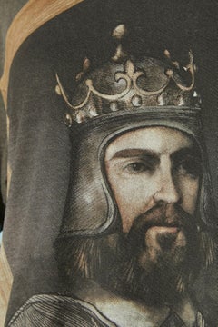 Cotton tee-shirt with Frederico II print Dolce & Gabbana MEN