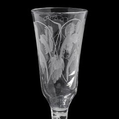 Cotton Twist Ale Glass c1760