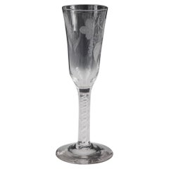 Cotton Twist Ale Glass c1760