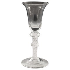 Verre à vin en coton torsadé