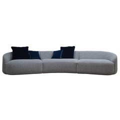 'Cottonflower' Modular Sofa in Torri Lana Grey Boucle
