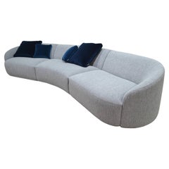 'Cottonflower' Modular Sofa in Grey Boucle
