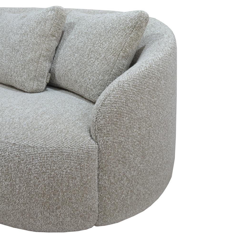 Italian 'Cottonflower' Sofa 280 in Torri Lana Sand Boucle For Sale