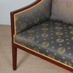 Couch in the style of Jean-Michel Frank from the 1930s–1940s