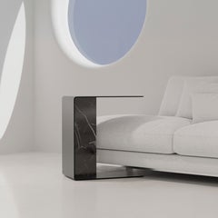 "Couchbar" Heavy-Metal Collection Side Table by Aparentment