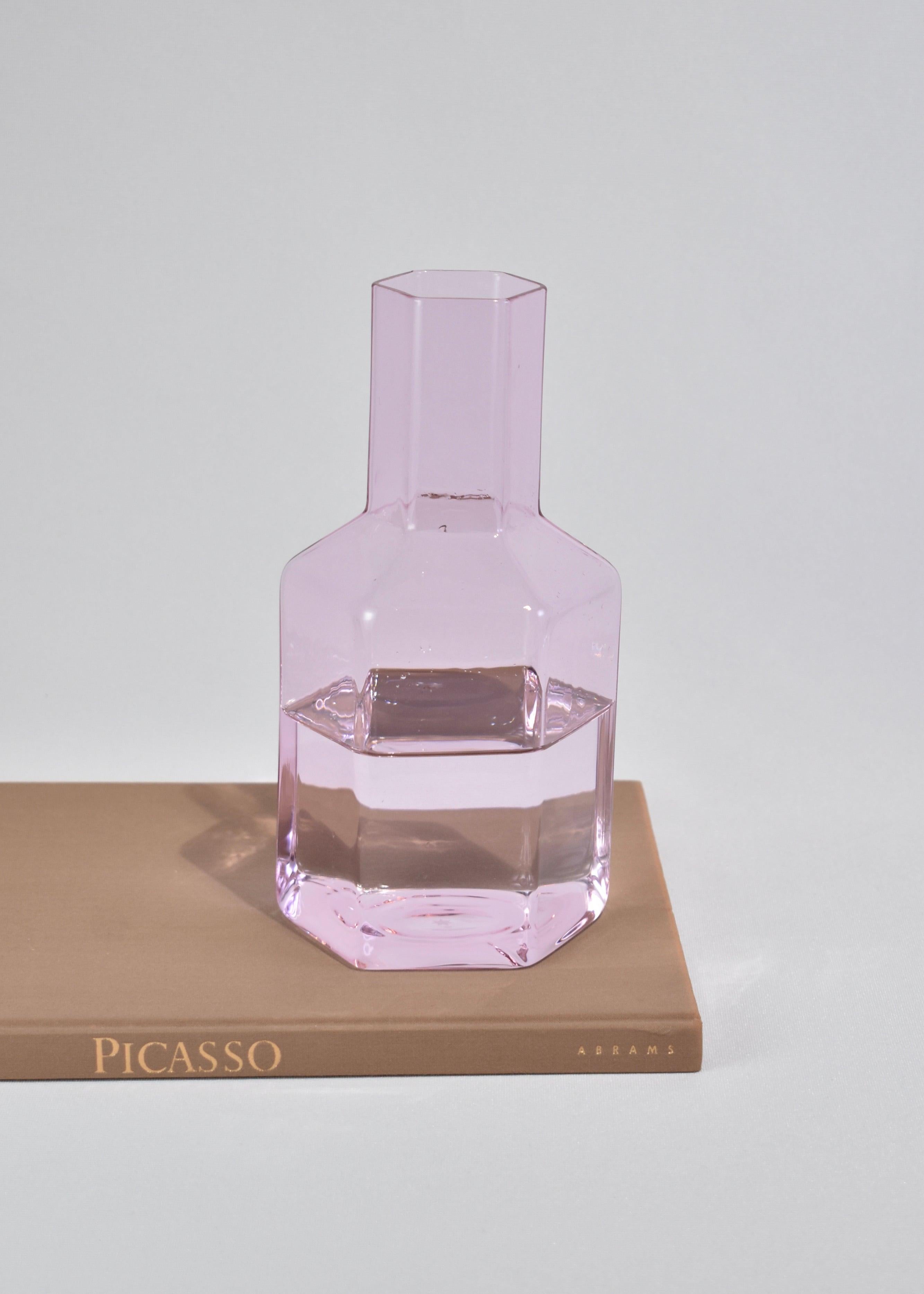 Modern Coucou Carafe in Pink