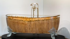 Coulée Bois Déchiré Sculptural Bathtub by Meubles Thouret