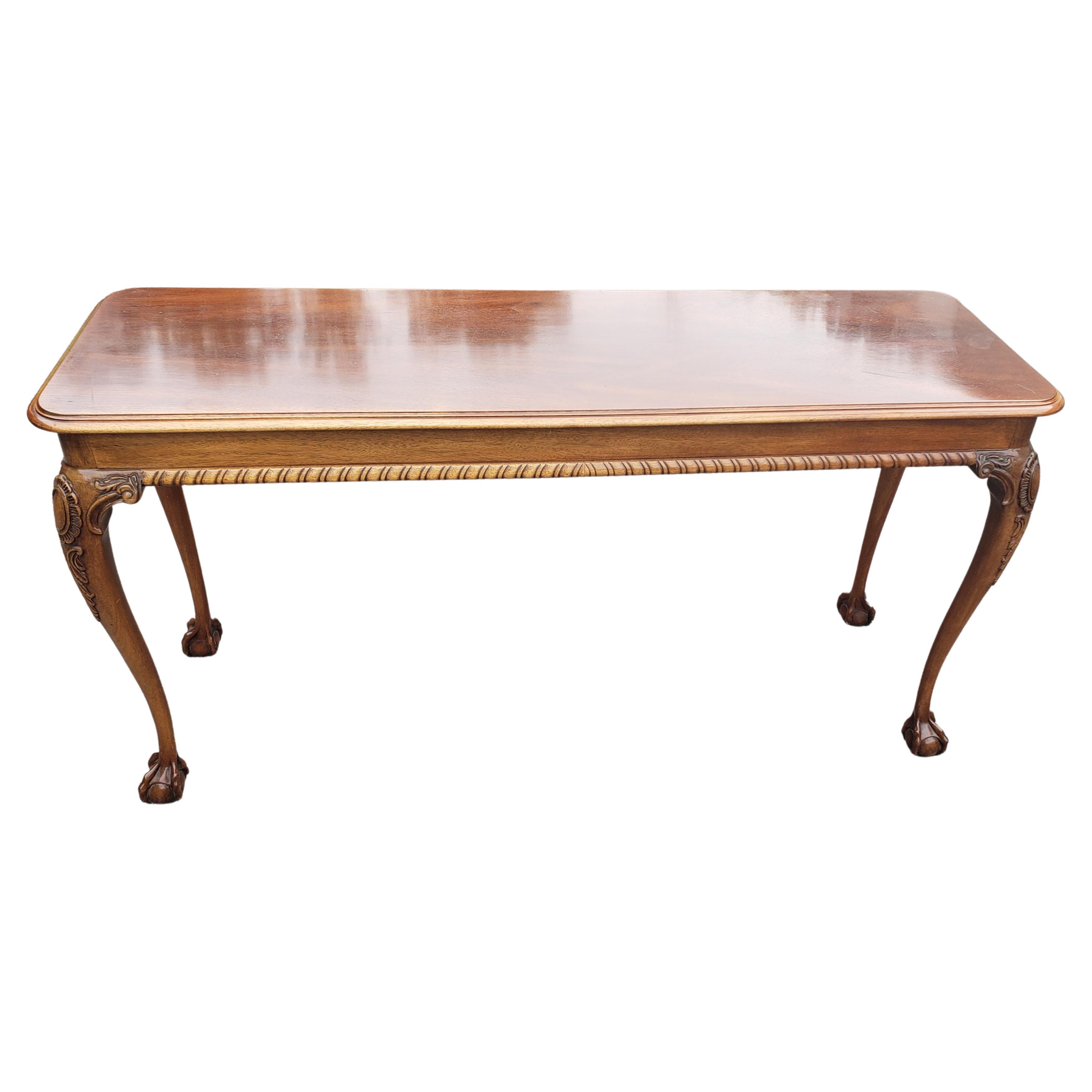 ball and claw dining table