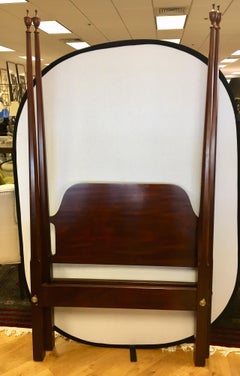 Councill Craftsman Mahogany Four Poster Twin Bed