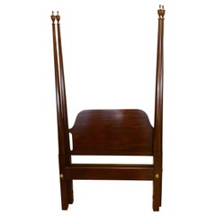 Councill Craftsman Mahogany Four Poster Twin Bed