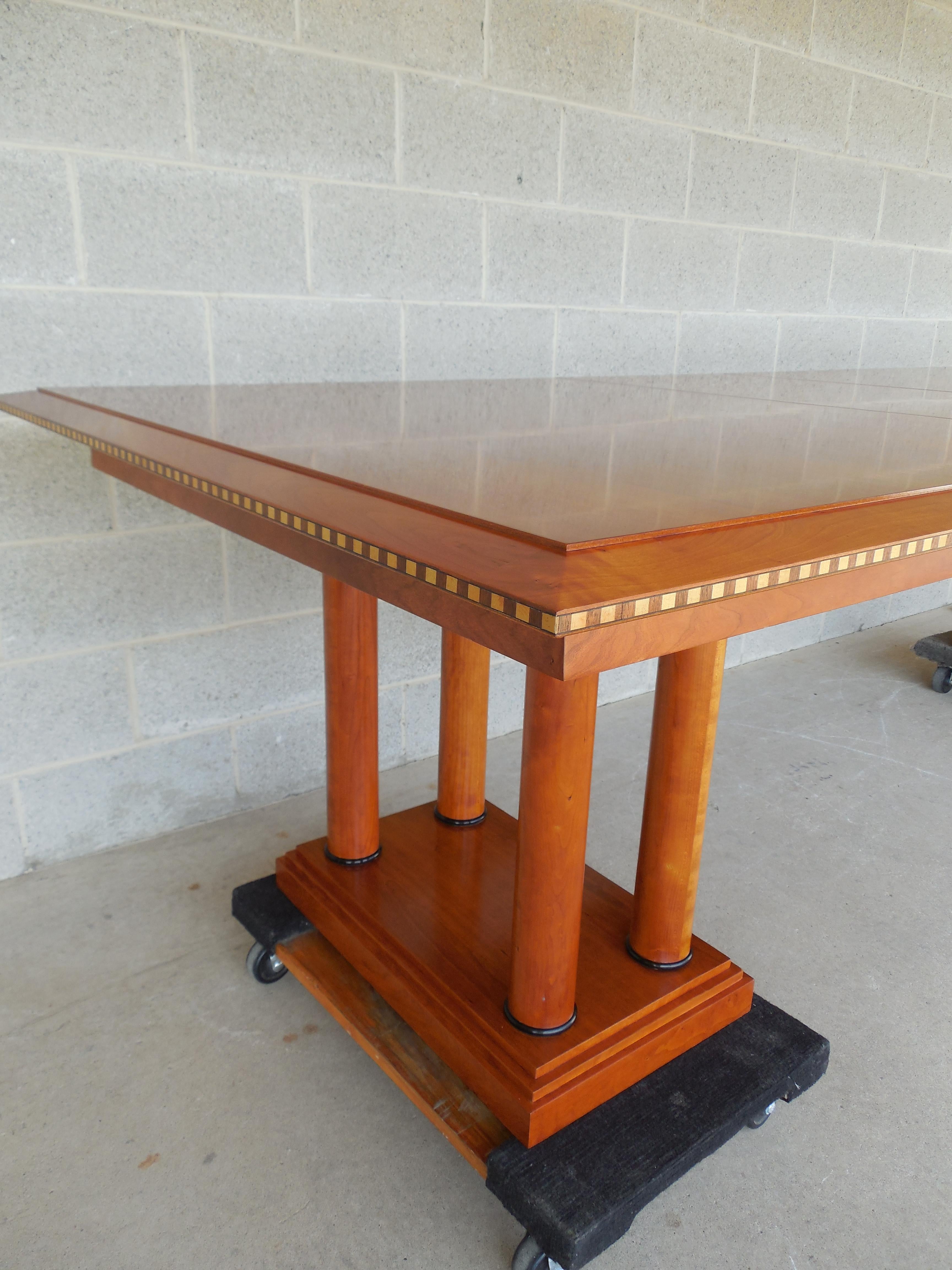 Councill Craftsmen Biedermeier Style Dining Extension Table 10