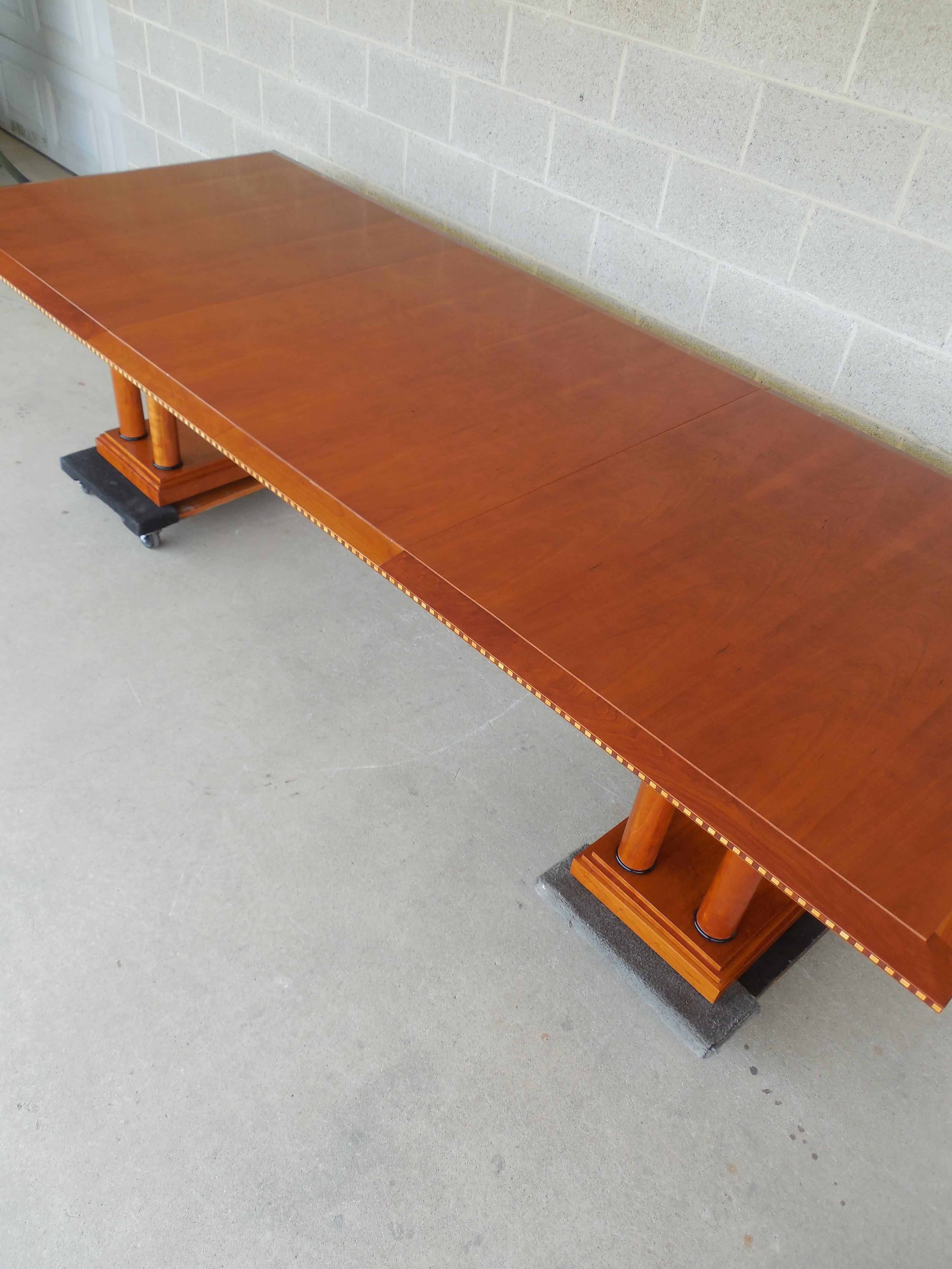 Councill Craftsmen Biedermeier Style Dining Extension Table 3