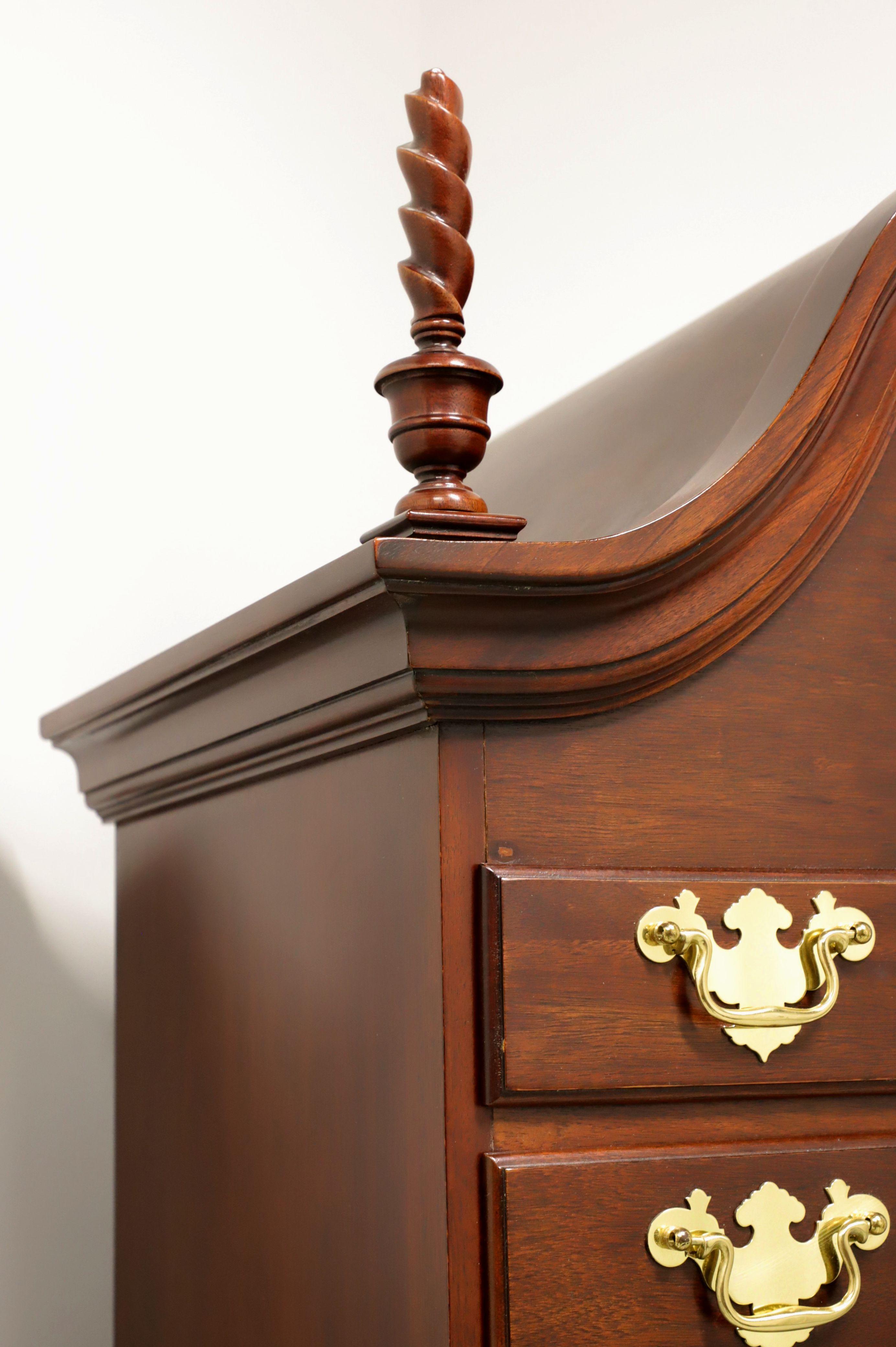 COUNCILL CRAFTSMEN Mahogany Queen Anne Style Highboy Chest 2