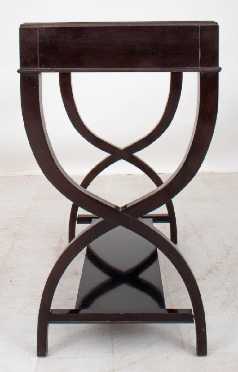 20th Century Councill Empire Style Mahogany Table, 20th C For Sale