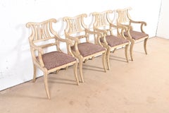 Fauteuils de salle à manger Régence française Councill Furniture, ensemble de quatre