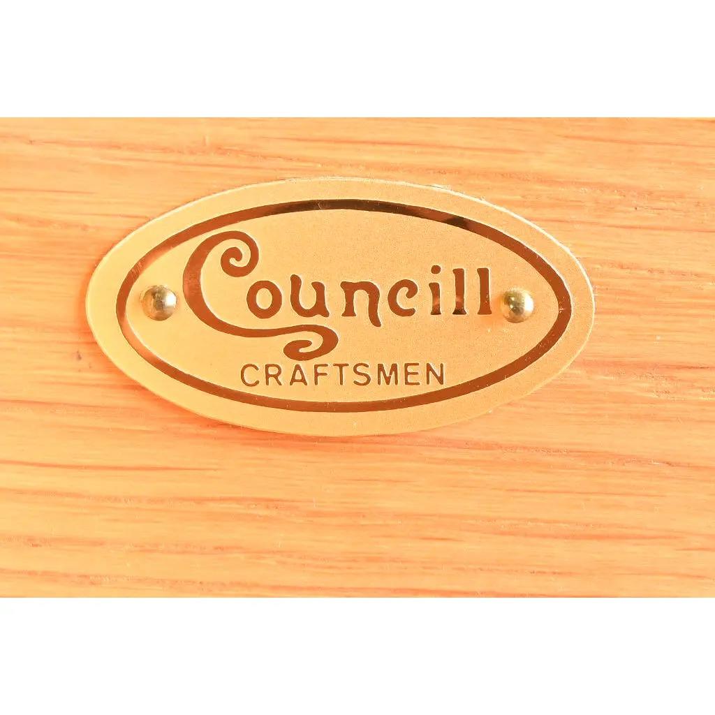 Councill Furniture Cassapanca o Semainier in mogano a fasce georgiano in vendita 3