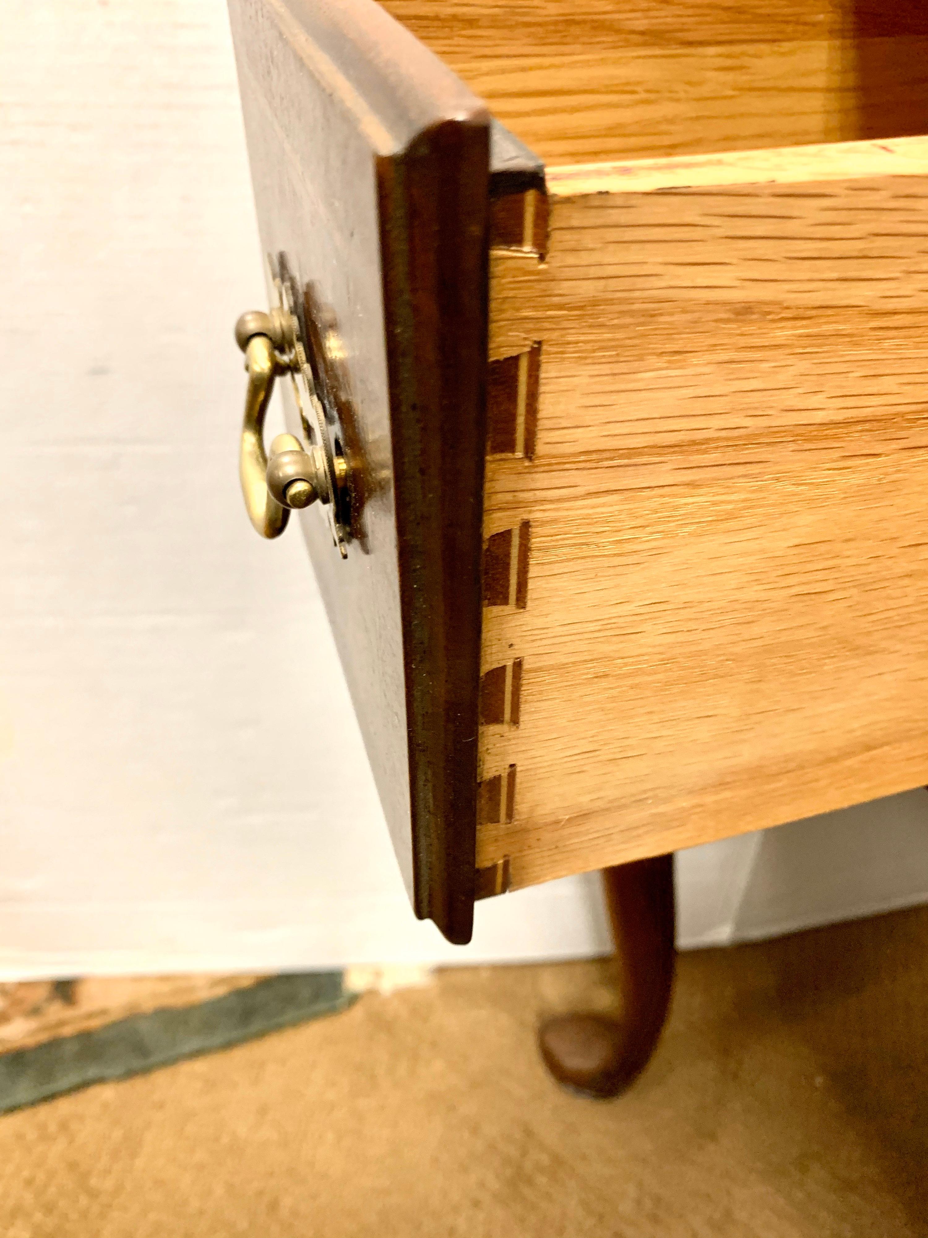 Councill Mahogany Inlay Lowboy Server Table 3