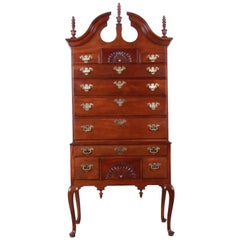 Used Councill Queen Anne Mahogany Highboy Dresser