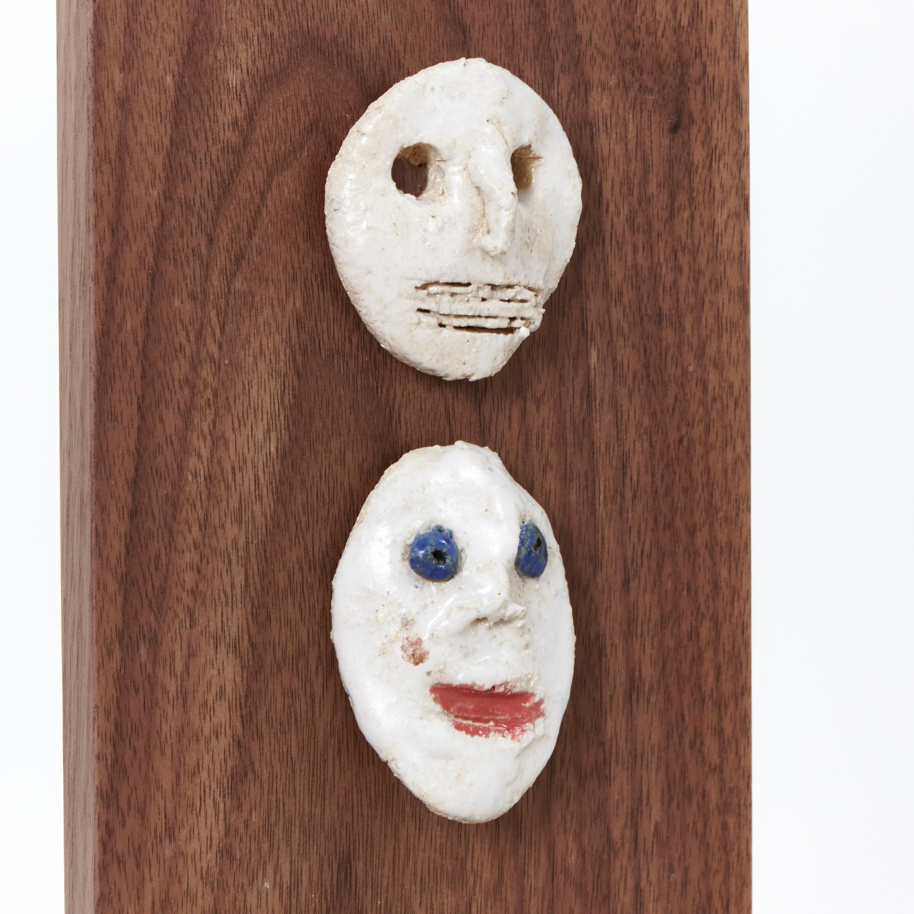 Moderno Maschera Countenance o CARA in ceramica di Tom R Porter in vendita