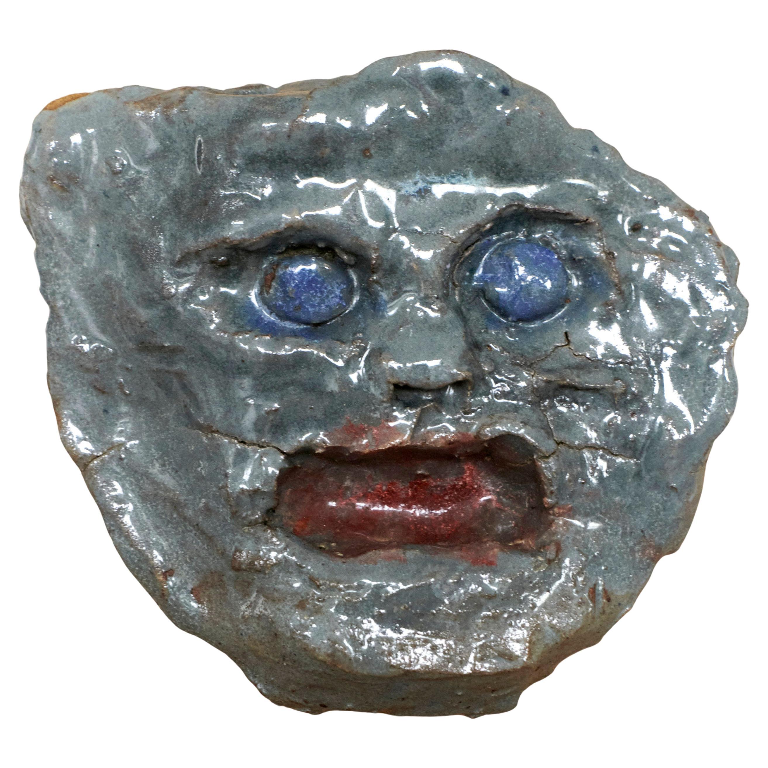 Countenance or Cara Ceramic mask by Tom R Porter