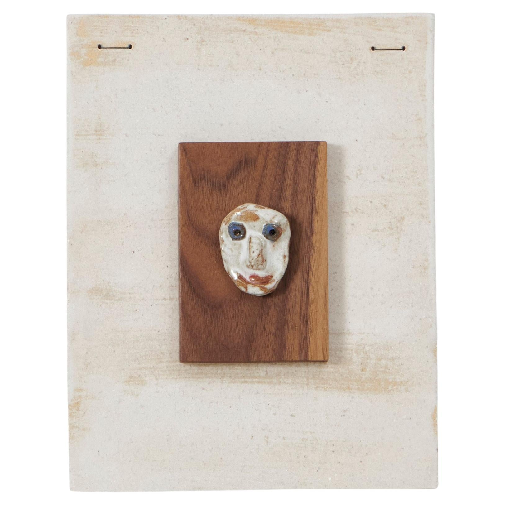 Countenance or Cara Ceramic mask by Tom R Porter