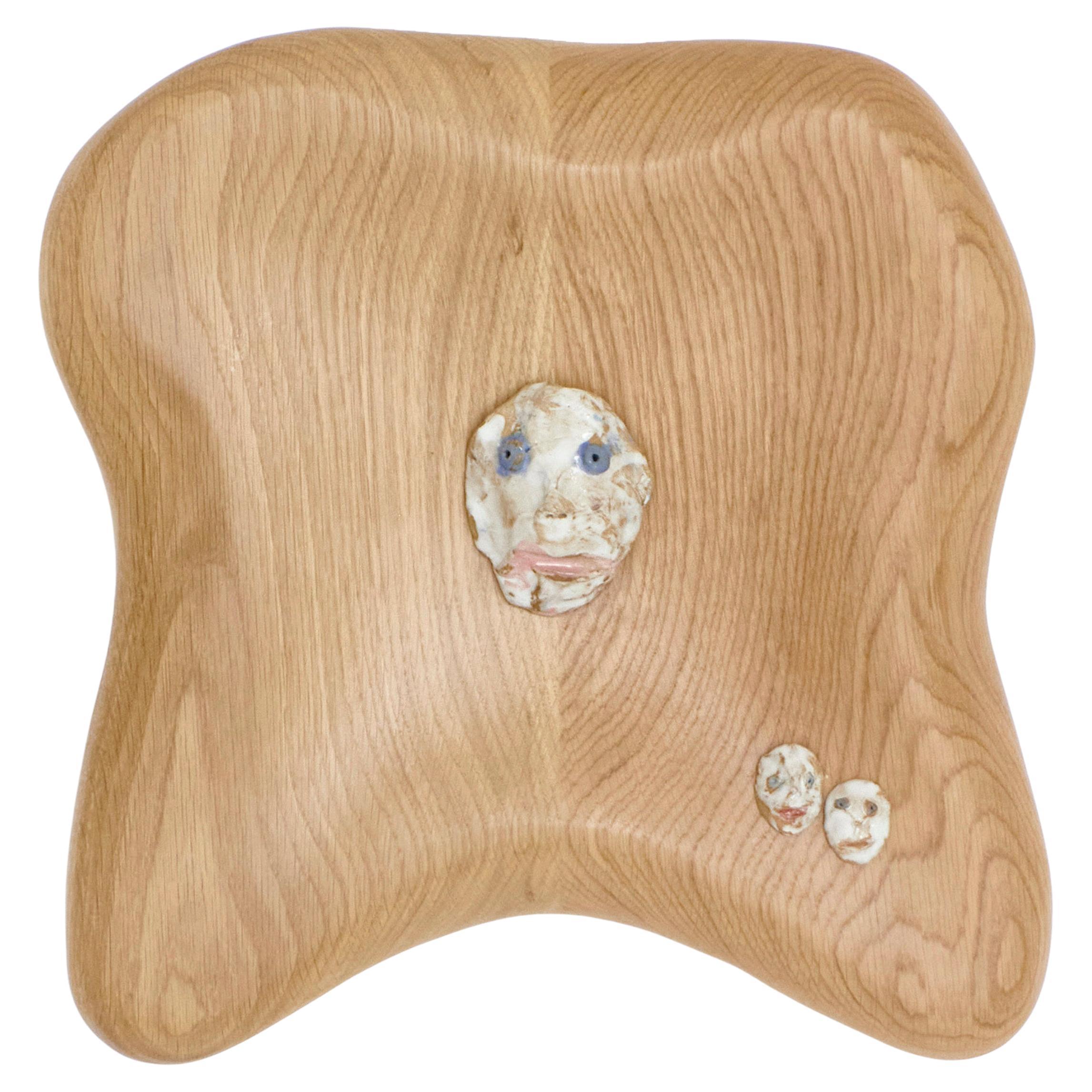 Countenance or Cara Ceramic mask by Tom R Porter