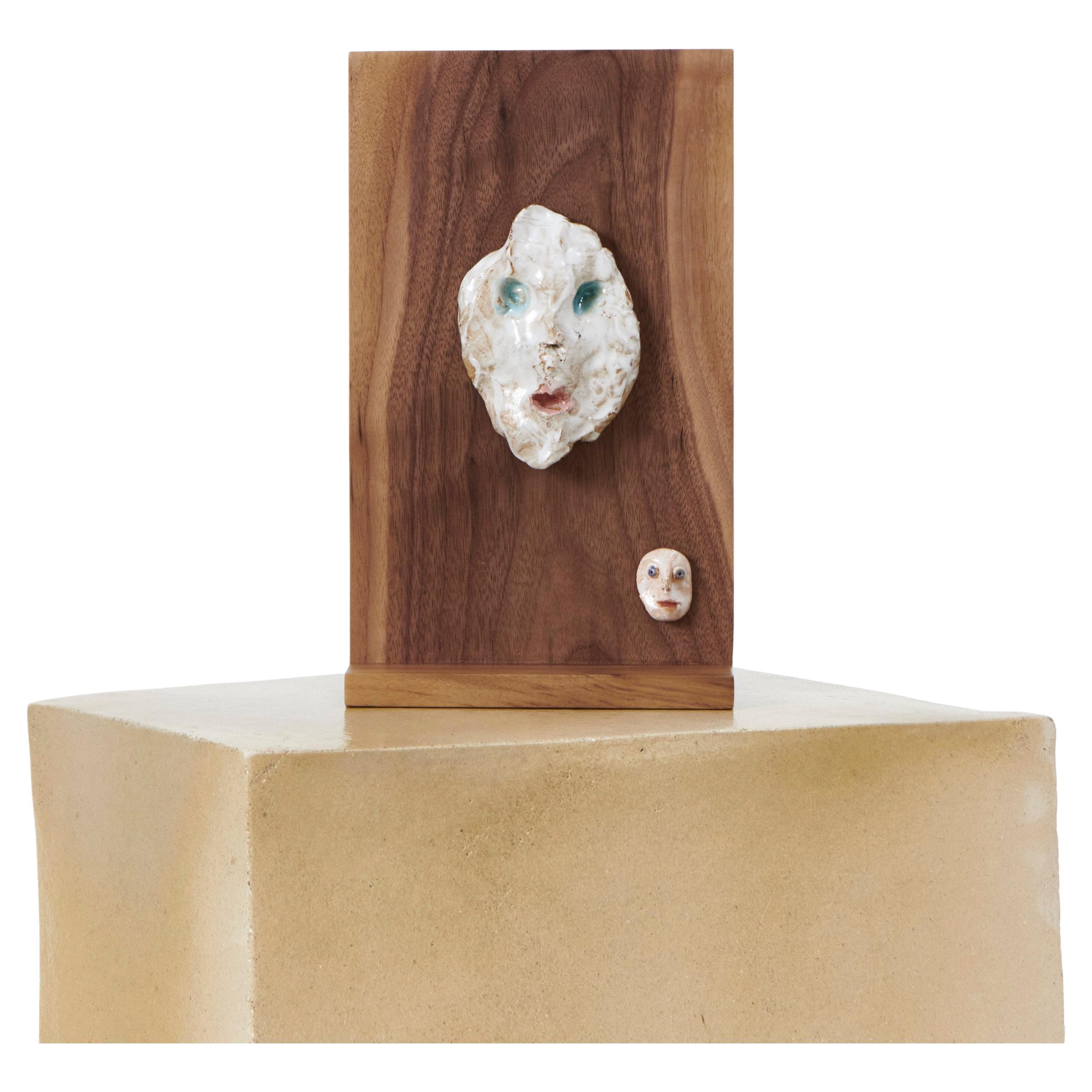Countenance- oder Cara-Keramikmaske von Tom R Porter