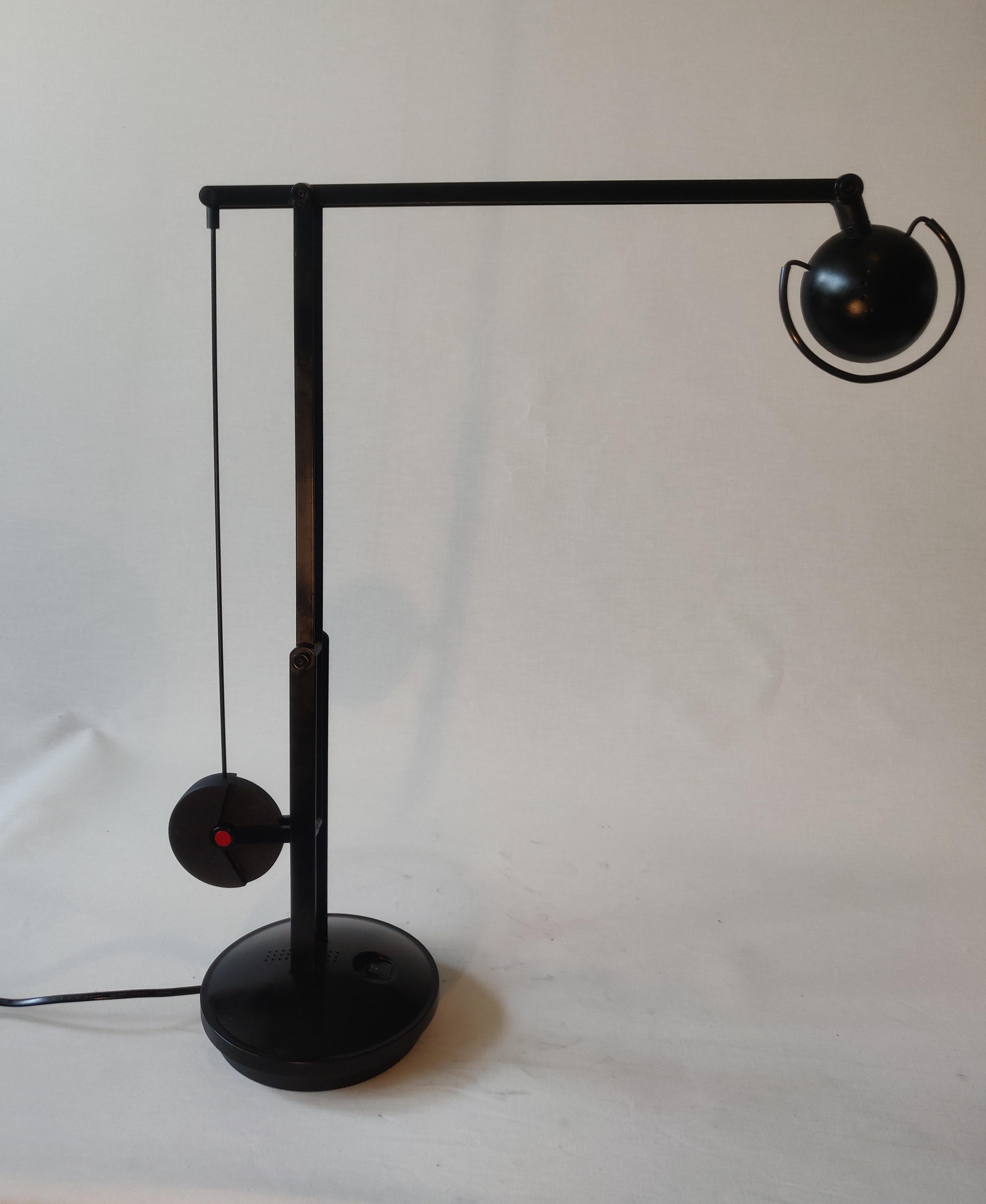 Late 20th Century Counter Balance Architect Desk Lamp, 1980s For Sale