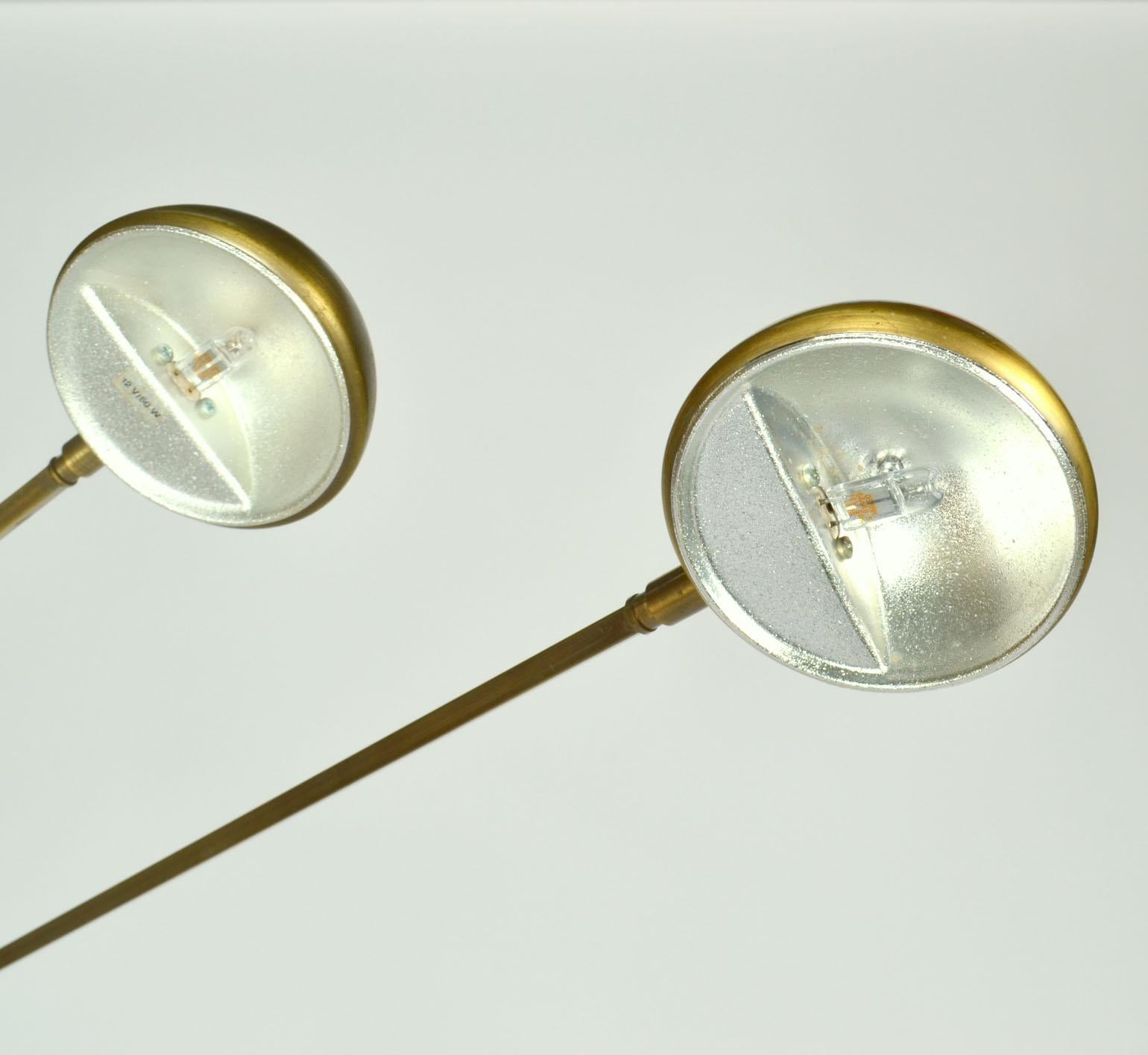 Counter Balance Chrome Floor Lamp For Sale 4