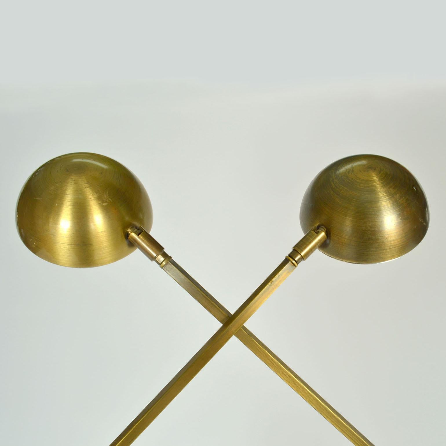 Counter Balance Chrome Floor Lamp For Sale 5