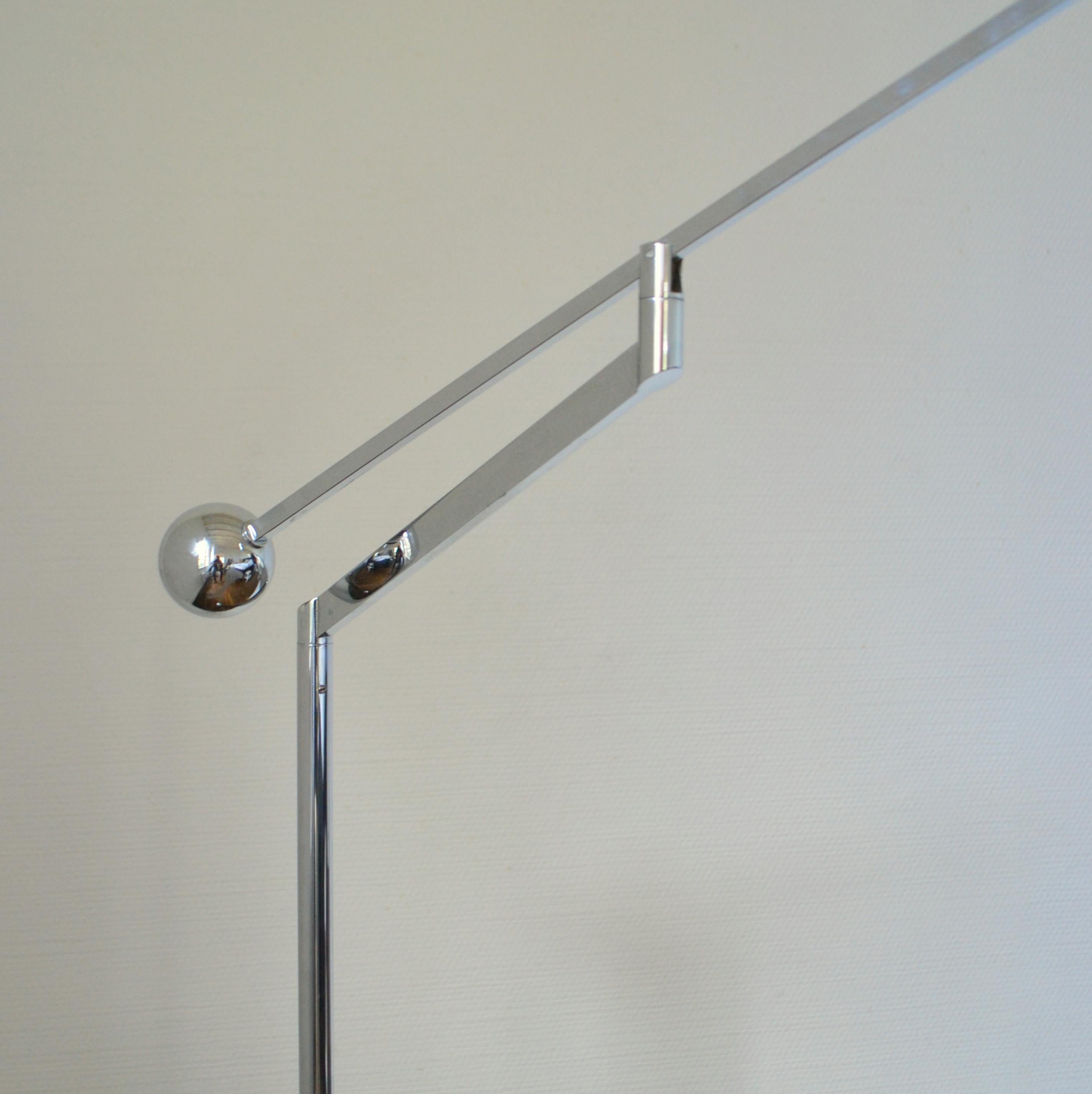 Counter Balance Chrome Floor Lamp 3