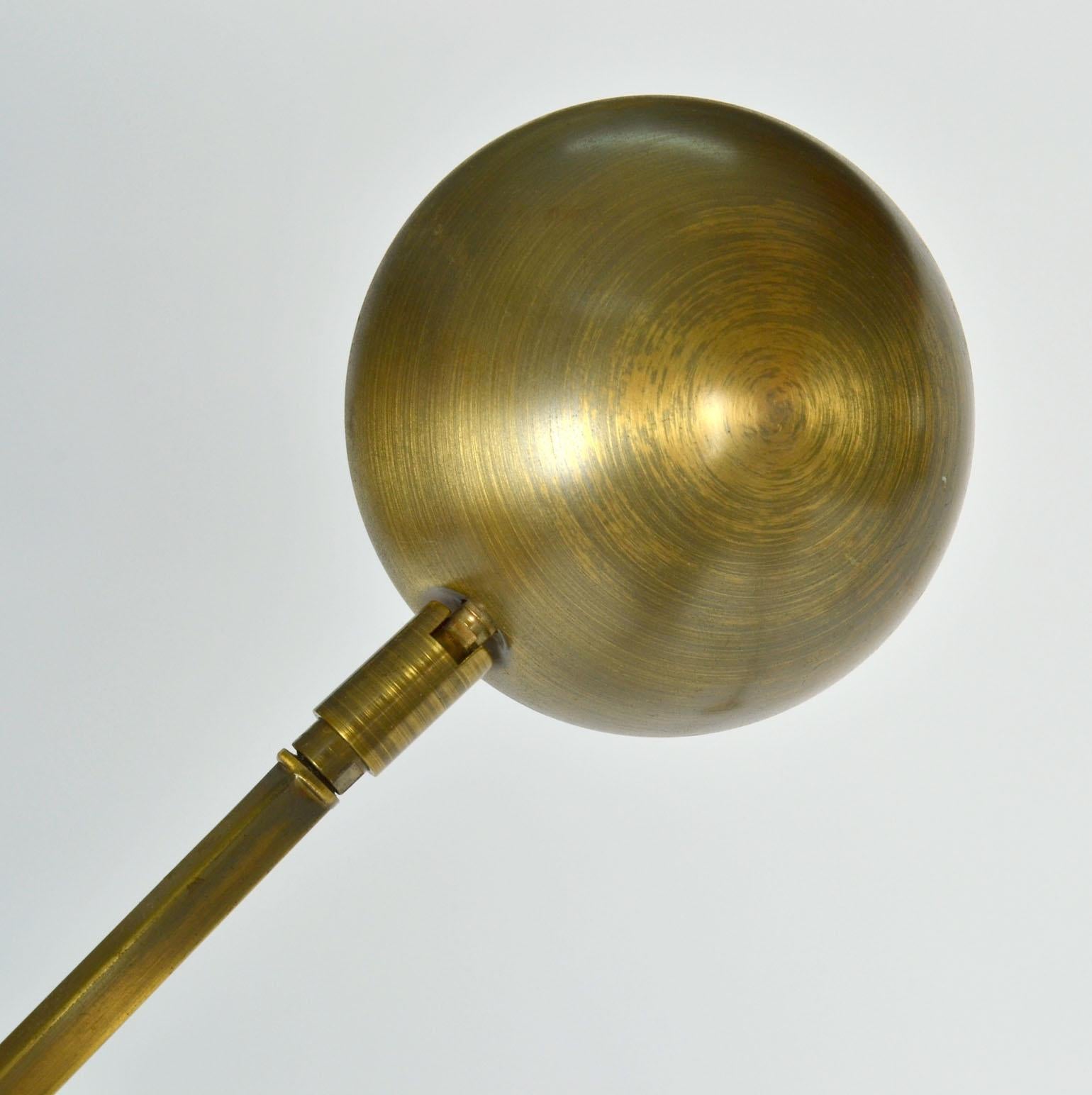 Counter Balance Chrome Floor Lamp For Sale 2